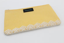 Load image into Gallery viewer, Sicily Lace Trim Medium Clutch Purse Pouch - PillowKate

