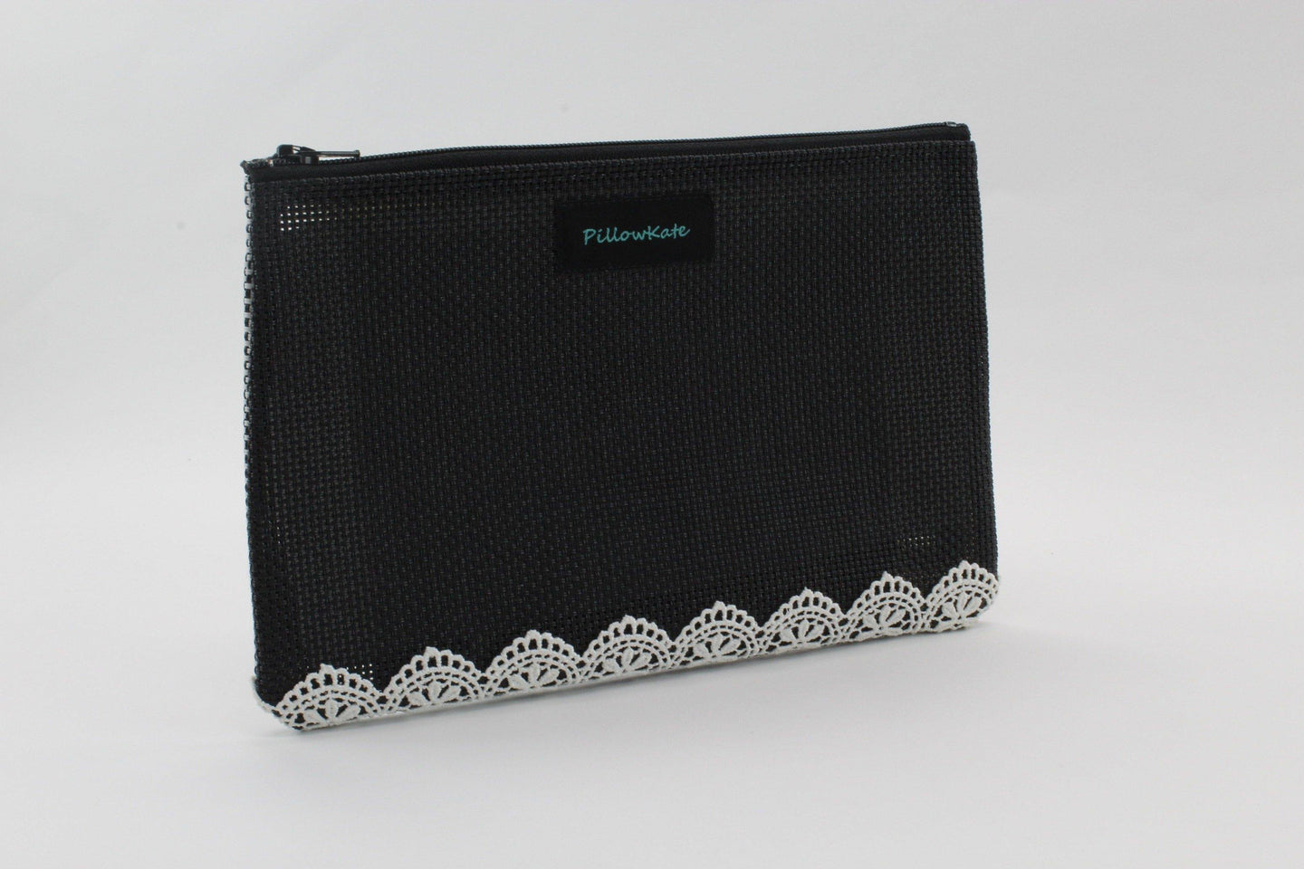 Sicily Lace Trim Medium Clutch Purse Pouch - PillowKate