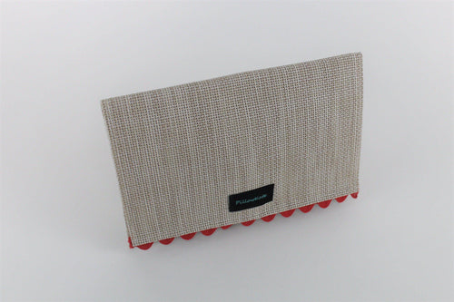 Simi Beige Medium Clutch Purse - PillowKate
