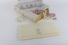 Load image into Gallery viewer, Zina Cream Clutch Purse - PillowKate
