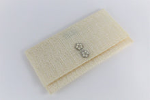 Load image into Gallery viewer, Zina Cream Clutch Purse - PillowKate
