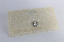 Load image into Gallery viewer, Callista Cream Clutch Purse - PillowKate
