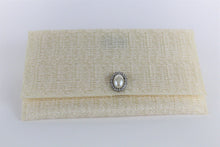 Load image into Gallery viewer, Callista Cream Clutch Purse - PillowKate
