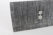 Load image into Gallery viewer, Talia Black Gray Clutch Purse - PillowKate
