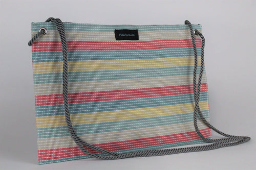Sereen Multi Color Striped Handbag - PillowKate