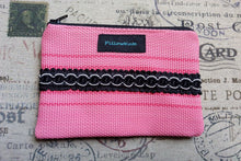 Load image into Gallery viewer, Preity Pink Small Zip Pouch - PillowKate
