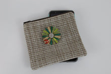 Load image into Gallery viewer, Brylee Brown Tweed Small Brooch Pouch - PillowKate
