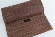 Load image into Gallery viewer, Pia Brown Red Clutch Purse - PillowKate
