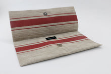 Load image into Gallery viewer, Lulu Beige Red &#39;Loved&#39; Clutch Purse - PillowKate
