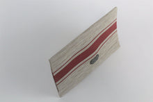 Load image into Gallery viewer, Lulu Beige Red &#39;Loved&#39; Clutch Purse - PillowKate
