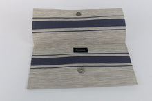 Load image into Gallery viewer, Mara Beige Blue &#39;Loved&#39; Clutch Purse - PillowKate
