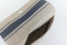 Load image into Gallery viewer, Mara Beige Blue &#39;Loved&#39; Clutch Purse - PillowKate
