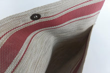 Load image into Gallery viewer, Blessing Beige Red &#39;Blessed&#39; Clutch Purse - PillowKate
