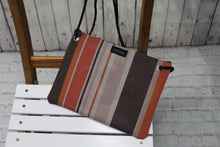 Load image into Gallery viewer, Madee Multi Color Striped Handbag - PillowKate
