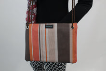 Load image into Gallery viewer, Madee Multi Color Striped Handbag - PillowKate
