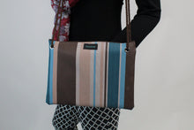 Load image into Gallery viewer, Madee Multi Color Striped Handbag - PillowKate
