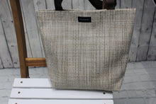 Load image into Gallery viewer, Kelleah Brown Tweed Medium Totebag - PillowKate
