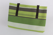 Load image into Gallery viewer, Jolene Multi Color Striped Large Totebag - PillowKate
