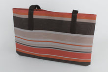 Load image into Gallery viewer, Jolene Multi Color Striped Large Totebag - PillowKate
