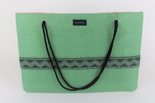 Load image into Gallery viewer, Leone Green Beige Large Totebag - PillowKate
