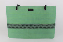 Load image into Gallery viewer, Leone Green Beige Large Totebag - PillowKate
