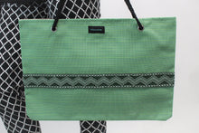 Load image into Gallery viewer, Leone Green Beige Large Totebag - PillowKate
