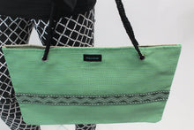 Load image into Gallery viewer, Leone Green Beige Large Totebag - PillowKate
