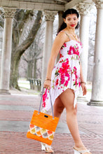 Load image into Gallery viewer, Lola Orange Medium Totebag - PillowKate
